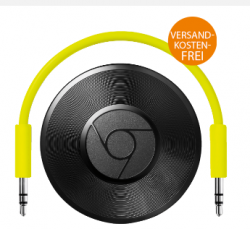 Saturn: GOOGLE Chromecast Audio für 30€ (PVG: 39€)