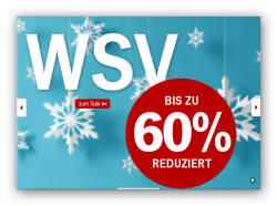 Schwab: WSV bis zu 60% reduziert + 16,95€ Gutschein mit einem MBW von 30€ ( nur für Neukunden )