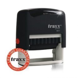 Traxx 9011 Stempel Bestseller in Schwarz oder Blau zum selbst gestalten für 0,01€ + 3,93€ Versand @Amazon