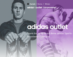 25% Rabatt im Winter-Outlet mit Gutscheincode (auch auf Sale-Ware) @Adidas
