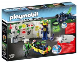 Amazon: Playmobil 5086 – Agentenlabor mit Flieger als Plus Produkt für nur 3,30 Euro statt 13,87 Euro bei Idealo