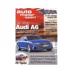 Auto Motor und Sport für 4,90 € im Jahresabo (26 Ausgaben) @Zeitschriftenundco