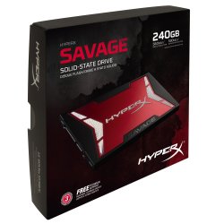 Kingston SSD HyperX Savage 240GB für 77,00 € (93,89 € Idealo) @Notebooksbilliger