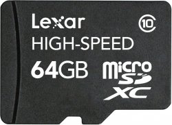 Mymemory: Lexar 64GB Class 10 High Speed Micro SDXC Speicherkarte mit Gutschein für nur 14,16 Euro statt 19,90 Euro bei Idealo