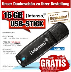 Pearl.de: kostenlos 16GB Stick dazubestellen oder einzeln mit Versand
