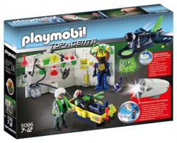 [ Plus Produkt ]  Playmobil 5086 – Agentenlabor mit Flieger  für 3,91 € [ Idealo 17,99 € ] @ Amazon