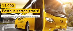 Postbus: 15.000 Postbus Karten gratis für ADAC Mitglieder