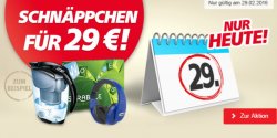 real.de: Schaltjahresangebot am 29.02.16 Ca. 80 Artikel reduziert auf 29€