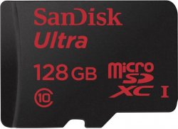 Sandisk Ultra microSDXC 128GB Class 10 für 35,00 € (53,50 € Idealo) @Media Markt