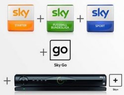 Sky Angebot mit Sky-Sport + Bundesliga + Starter für 24,99€ im Monat + keine Aktivierungsgebühr