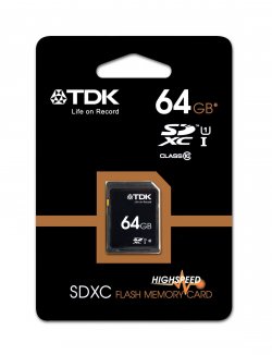 TDK 64GB SDXC Flash Speicher für 12,00 € (19,99 € Idealo) @Amazon