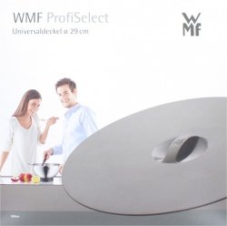 WMF Universal-/ Frischhaltedeckel Grau 29 cm für 0,12 cent [Idealo 11,48 €] VSK-frei ab 3,90,- € MBW dank Gutschein @top12.de