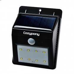 Amazon: Cozypony 8 LED Solarleuchte durch Gutschein für nur 10,99 Euro statt 14,99 Euro