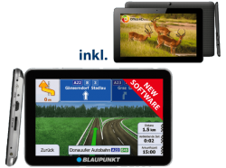Blaupunkt TravelPilot 53 EU LMU KFZ-Navi + Blaupunkt Discovery 1000C 10 Zoll Tablet für 119,00 € (206,46 € Idealo) @Media Markt