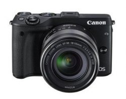 Canon EOS M3 Systemkamera (24 Megapixel, WiFi, NFC, Full-HD ) inkl. EF-M 18-55 mm Objektiv für 352,25€ [idealo 495€] @Amazon
