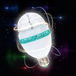 DDBPOWER E27 RGB 3W 2 IN 1 LED Lichteffektlampe mit Gutscheincode für 7,99 € statt 13,99 € @Amazon