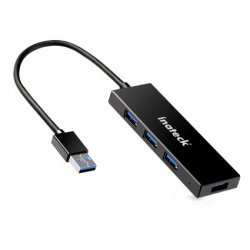 Inateck 4 Port USB 3.0 Hub Super Dünn mit 5GB/S, für 9,99€ statt 12,99€ @Amazon