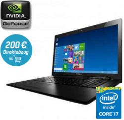 Lenovo G70-80 17,3″ Notebook mit Intel i7, 1TB HDD, 8GB RAM, Win 10 für 679€ durch 200€ Rabattaktion (879€ Idealo) @Redcoon