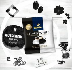 [Lokal Tchibo] 50g Tchibo Black N White Kaffee gratis