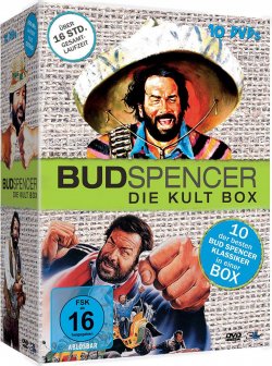 Mediadealer: Bud Spencer – Die Kult Box (DVD) mit 10 Filmen für nur 12,99 Euro statt 22,90 Euro bei Idealo