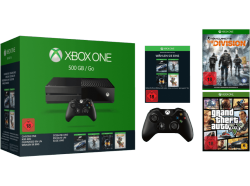 Mediamarkt: Xbox One Konsole + 1 von 4 Downloadspielen + 2.Controller + GTA 5 + The Division für nur 349 Euro statt 464,97 Euro bei Idealo