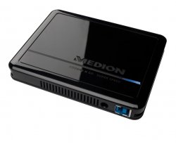 Medion: USB 3.0 HDDrive-n-Go 2TB MEDION (MD 90212) Externe Festplatte für nur 84,95 Euro statt 99,99 Euro bei Idealo
