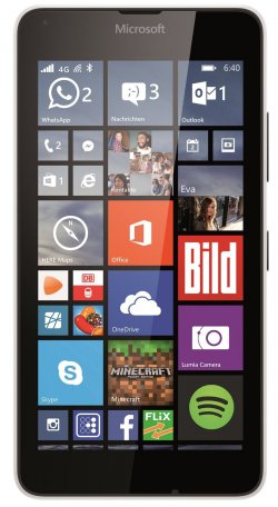 Microsoft Lumia 640 12,5 cm (5 Zoll) LTE Windows Phone (3 Farben) für 109,00 € (130,89 € Idealo) @Redcoon