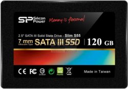 Silicon Power Slim S55 120GB SSD mit Gutscheincode für 33,39 € (42,30 € Idealo) @Voelkner
