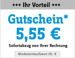 5,55 € Gutscheincode (ab 30€ MBW) @Conrad.de