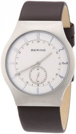 Amazon: Bering Time Herren-Armbanduhr XL Radio-Controlled Analog Leder 51940-570 für 68,72 € [ Idealo 132,30 € ]