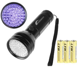 Amazon: Moobom 51 LED UV-Licht Taschenlampe mit Gutschein für nur 9,99 Euro