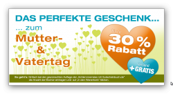 Bis zu 30% Rabatt + Gratis Versand @Gutscheinbuch.de