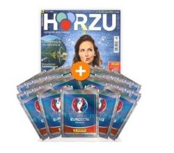 HÖRZU – Jahresabonnement + 125 Panini EM 2016-Sticker für 17,90€ @Zeitschriftenundco