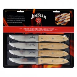 Jim Beam Steakmesser Set 4-teilig für 9,99 € (19,30 € Idealo) @real,-