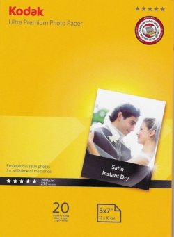 Kodak Ultra Premium Fotopapier 5R, 280g für 0,13 cent zzgl. Versandkosten ab 15€ kostenloser Versand @Top12