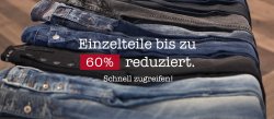 Mustang: 20 Prozent Rabatt auf bereits reduzierte Jeans im Sale mit Gutschein