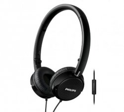 Philips FS3MBK/00 (schwarz) – On-Ear Kopfhörer (integriertes Mikrofon) für 12,77€ inkl. Versand [idealo 43,39€] @Notebooksbilliger