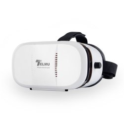 Telmu 3D-Brille Virtual Reality VR Headset mit Gutscheincode für 15,99 € statt 29,99 € @Amazon
