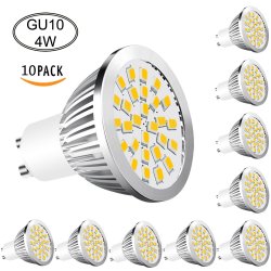 Amazon: Aptoyu 4W GU10 LED Lampen 10er Pack mit Gutschein für nur 19,99 Euro statt 29,99 Euro