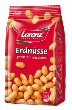 Amazon: Lorenz Snack World Erdnüsse geröstet, gesalzen, 14er Pack (14 x 200 g) für nur 15,08 Euro statt 22,18 Euro bei Idealo