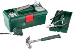 Bosch Werkzeugkoffer mit Zubehör 64tlg. für 23,89€ inkl. Versand [idealo 38,95€] @Top12