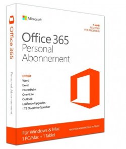 Microsoft Office 365 Personal [1 PC/Mac // 1 Jahr] für € 25 + Versand @notebooksbilliger.de