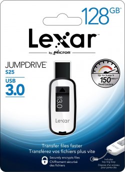 Lexar 128GB JumpDrive S25 3.0 USB Stick mit Gutscheincode für 24,17 € (31,53 € Idealo) @Mymemory