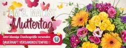 Zum Muttertag 5 € Rabatt auf Blumenstrauß +versandkostenfrei @Lidl-Blumenservice