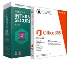Microsoft Office 365 Personal + Kaspersky Internet Security 2016 1PC 1Jahr im Bundle nur € 24,90 @eBay