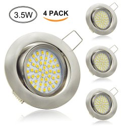 Amazon: Aptoyu Ultra Flach LED Einbaustrahler im 4er Pack mit Gutschein für nur 23,99 Euro statt 35,99 Euro