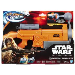 Amazon: Nerf Star Wars E7 Super Soaker Chewbacca Bowcaster Blaster für nur 18,04 Euro statt 26,94 Euro bei Idealo