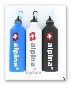 Donnay Badmintonset, 6-teilig, Alpina Trinkflasche 750ml aluminium & Wasserbomben 500 Stück inkl. Pumpe für je 0,12 € @Top12
