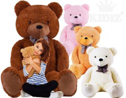 (eBay) KIDIZ® Teddybär Kuscheltier Plüschtier Stofftier Bär Teddy Gr. 100cm,150cm und 175cm ab 23,90