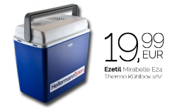 Ezetil Mirabelle E24 Thermoelektrische Kühlbox 12V für 19,99€ inkl. Versand [idealo 25,44€] @buyfox.de